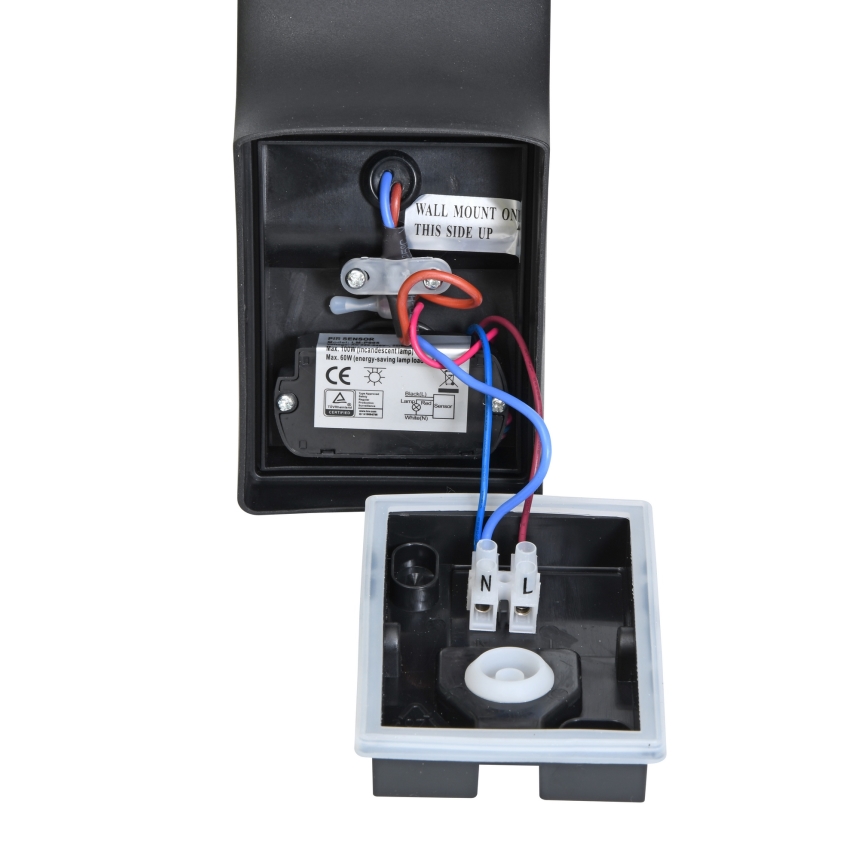 Brilagi - Udendørs LED væglampe med sensor ARCELO LED/9W/230V IP44