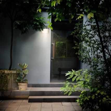 Brilagi - Udendørs LED væglampe med sensor TERNI LED/12W/230V antracit IP44