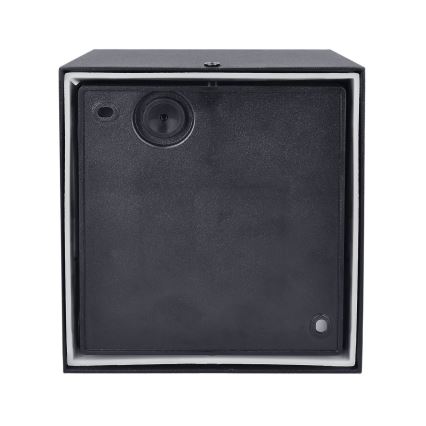 Brilagi - Udendørs LED væglampe med sensor TERNI LED/12W/230V sort IP44