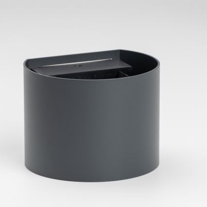Brilagi - Udendørs LED væglampe RONDO LED/6W/230V antracit IP54