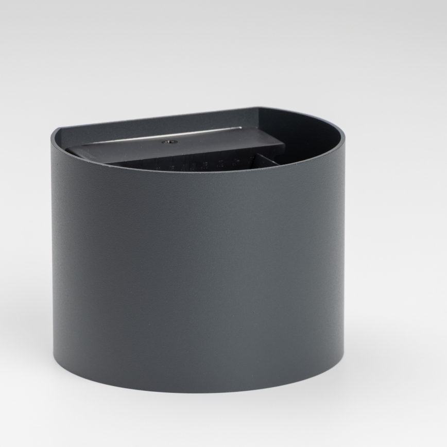 Brilagi - Udendørs LED væglampe RONDO LED/6W/230V antracit IP54