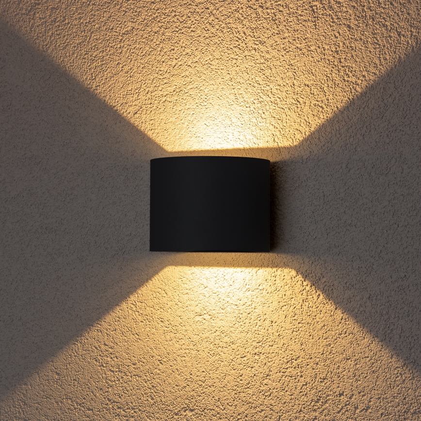 Brilagi - Udendørs LED væglampe RONDO LED/6W/230V antracit IP54