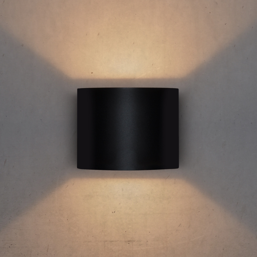 Brilagi - Udendørs LED væglampe RONDO LED/6W/230V IP54