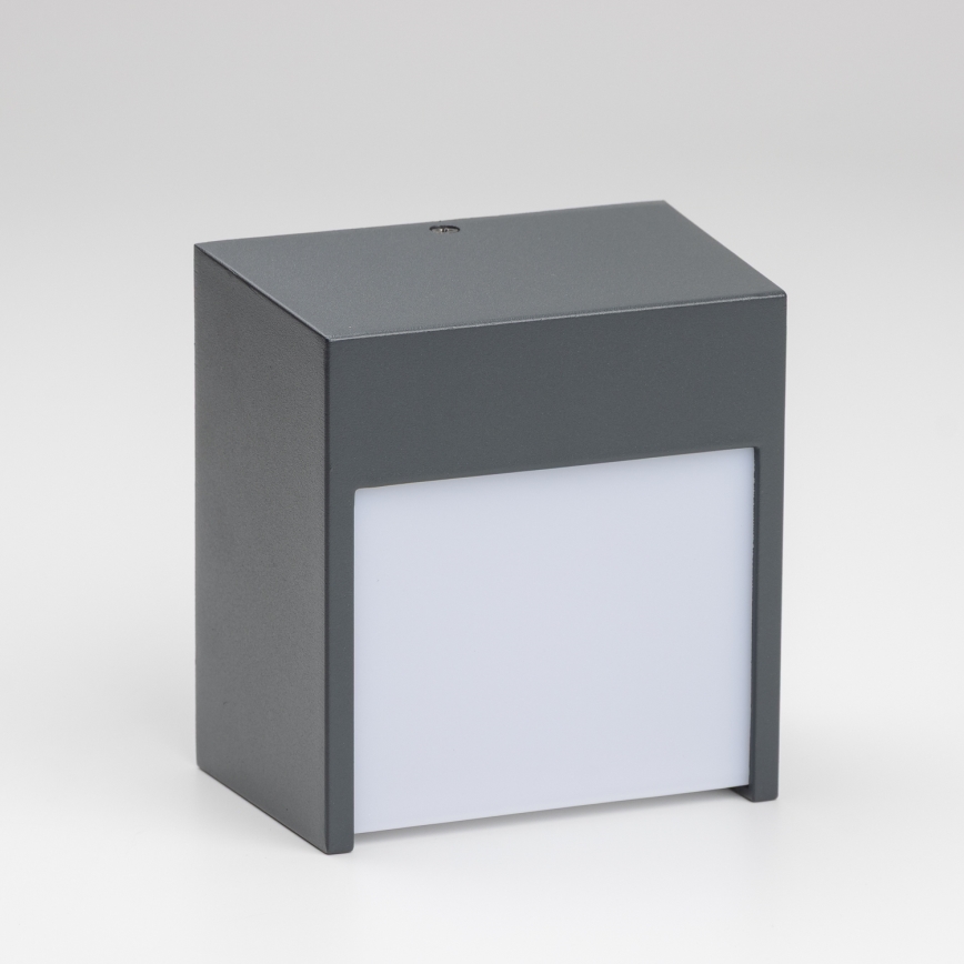 Brilagi - Udendørs LED væglampe TERNI LED/12W/230V antracit IP44