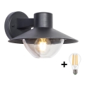 BRILAGI - Udendørs LED væglampe VEERLE 1xE27/60W/230V IP44