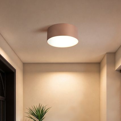 BRILAGI - Udendørs loftlampe FORIS LED/20W/230V Ø 15 cm bronzefarvet IP44