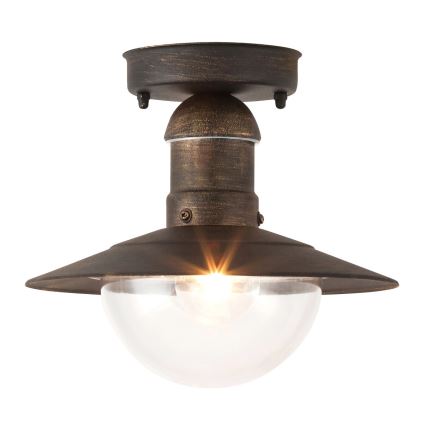 Brilagi - Udendørs loftlampe MOLDE 1xE27/60W IP44 bronze/patina