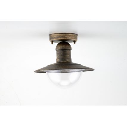 Brilagi - Udendørs loftlampe MOLDE 1xE27/60W IP44 bronze/patina