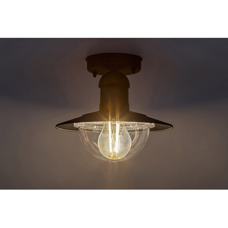 Brilagi - Udendørs loftlampe MOLDE 1xE27/60W IP44 sort