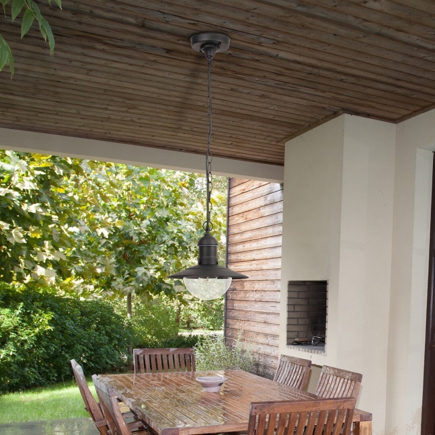 Brilagi - Udendørs pendel MOLDE 1xE27/60W IP44 sort