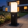Brilagi - Udendørs sensorlampe NOVA 1xE27/15W/230V 40 cm IP44 sort