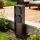 Brilagi - Udendørs stikkontaktstolpe PILLAR 2Z SCHUKO 230V IP44 brun