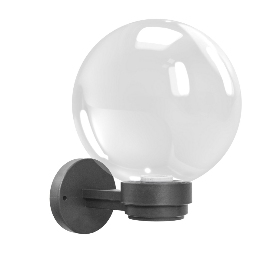 Brilagi - Udendørs vægarmatur HARBOR 1xE27/40W/230V IP33 antracit/klar