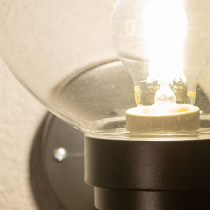 BRILAGI - Udendørs vægarmatur HARBOR 1xE27/40W/230V IP33 antracit/klar