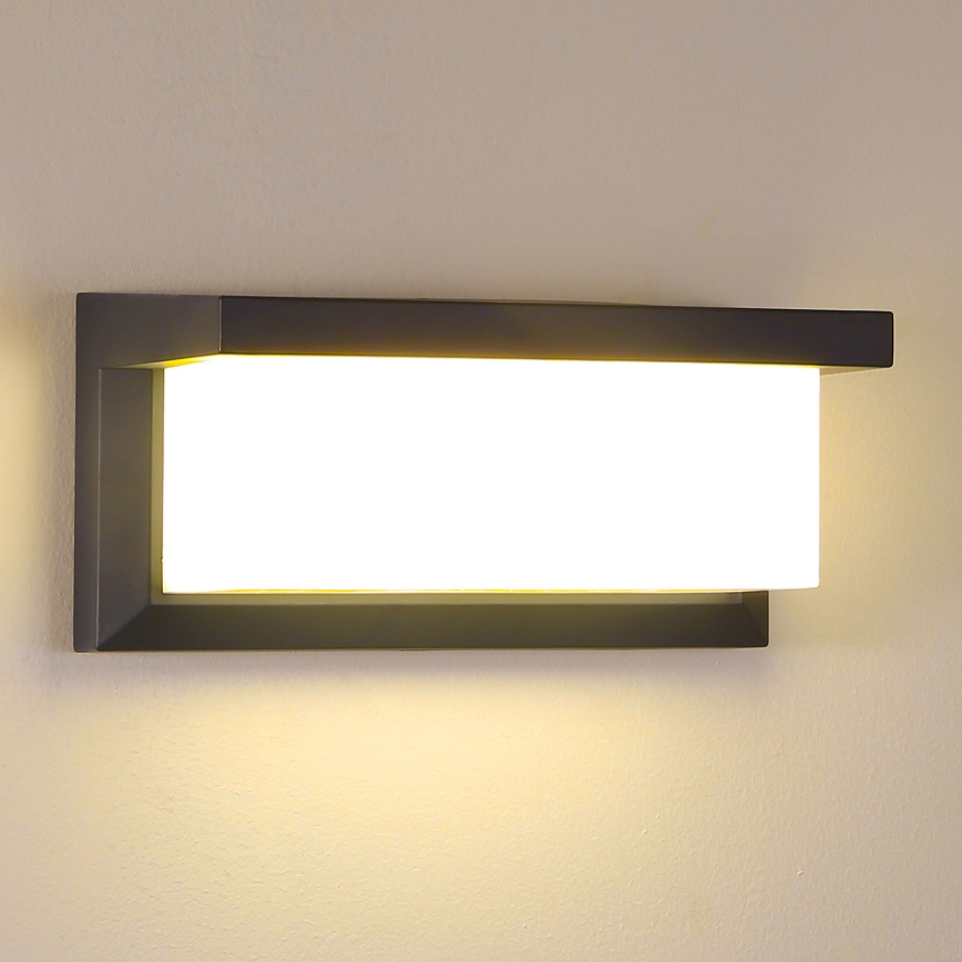 Brilagi - Udendørs væglampe BRICKY 1xE27/60W/230V antracit IP54