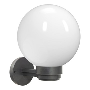 Brilagi - Udendørs væglampe HARBOR 1xE27/40W/230V IP33 antracit/hvid