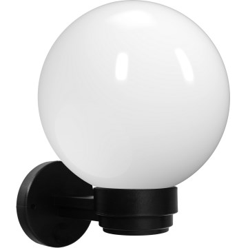 Brilagi - Udendørs væglampe HARBOR 1xE27/40W/230V IP33 sort/hvid