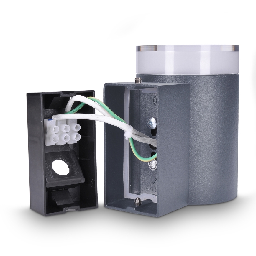 Brilagi - Udendørs væglampe MATERA 1xGU10/30W/230V antracit IP54