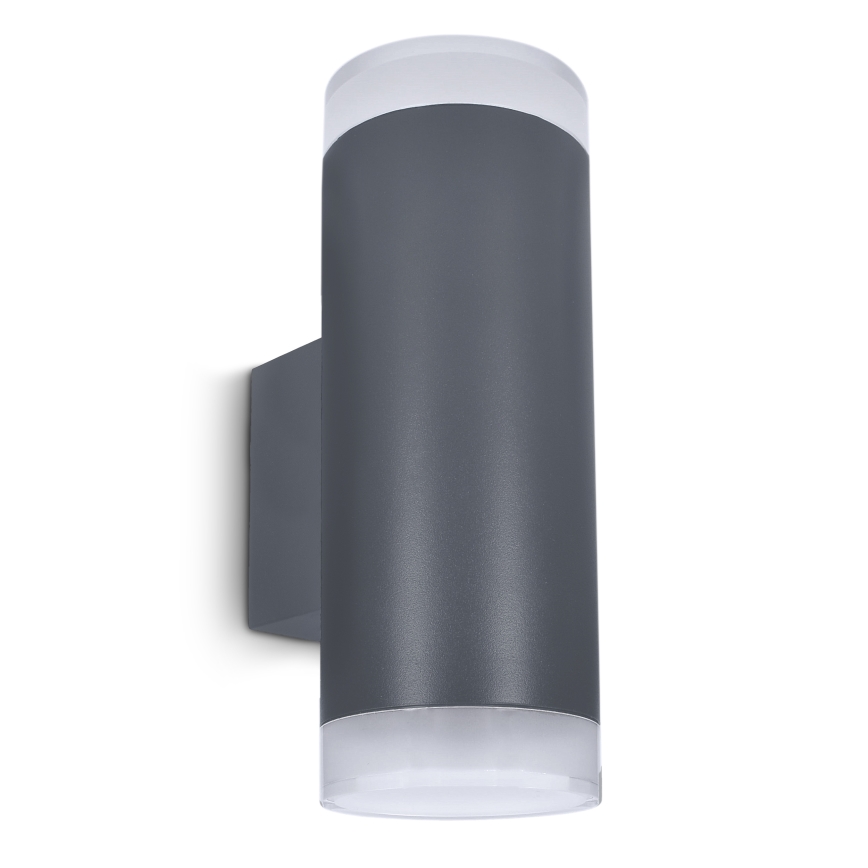 Brilagi - Udendørs væglampe MATERA 2xGU10/30W/230V antracit IP54