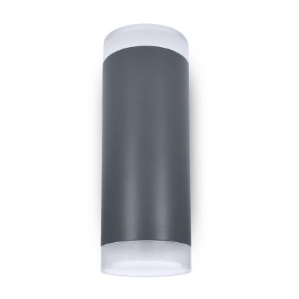 Brilagi - Udendørs væglampe MATERA 2xGU10/30W/230V antracit IP54