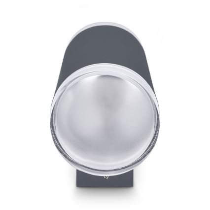 Brilagi - Udendørs væglampe MATERA 2xGU10/30W/230V antracit IP54