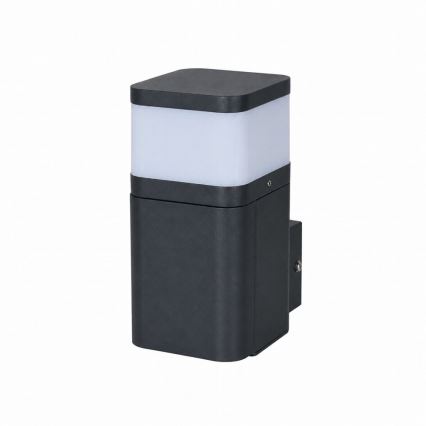 BRILAGI - Udendørs væglampe med SCHUKO-stik PILLAR 1xG9/11W/230V IP44 sort