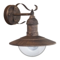 Brilagi - Udendørs væglampe MOLDE 1xE27/60W/230V IP44 bronze/patina