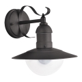 Brilagi - Udendørs væglampe MOLDE 1xE27/60W/230V IP44 sort