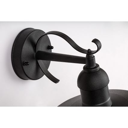 Brilagi - Udendørs væglampe MOLDE 1xE27/60W/230V IP44 sort