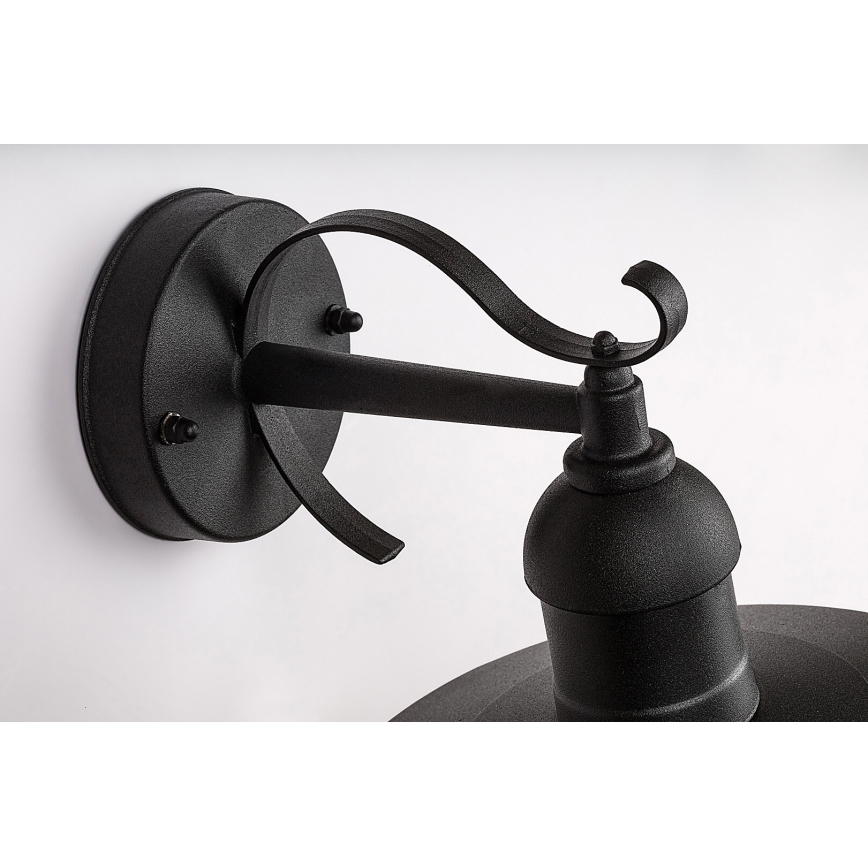 Brilagi - Udendørs væglampe MOLDE 1xE27/60W/230V IP44 sort