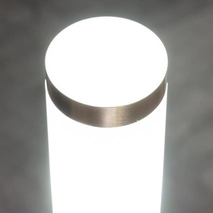 BRILAGI - Udendørslampe ELIA, 1 x E27 (20 W) / 230 V, IP44, 100 cm, mat krom