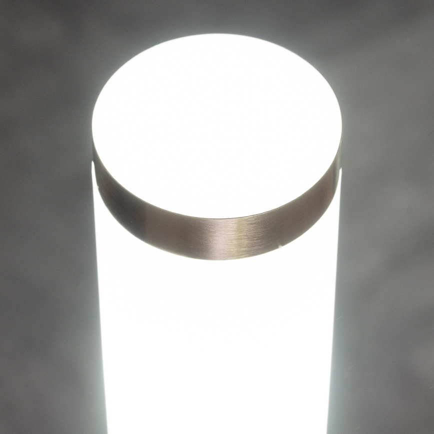 BRILAGI - Udendørslampe med stikkontakt ELIA 1xE27/20W/230V IP44 50 cm mat krom