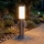 Brilagi - Udendørslampe med 2 SCHUKO-udtag NOVA 1xE27/15W/230V 40 cm IP44 mat krom