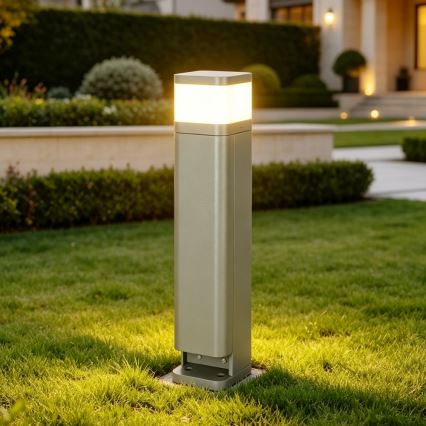 BRILAGI - Udendørslampe med 2 stik SCHUKO PILLAR 1xG9/11W/230V IP44 grå