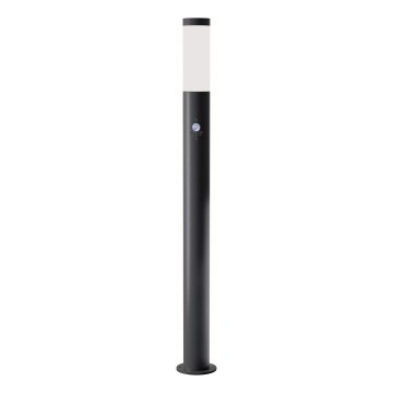 Brilagi - Udendørslampe med bevægelsessensor ELIA 1xE27/20W/230V IP44 100 cm antracit