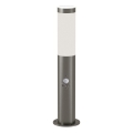 Brilagi - Udendørslampe med bevægelsessensor ELIA 1xE27/20W/230V IP44 50 cm mat krom