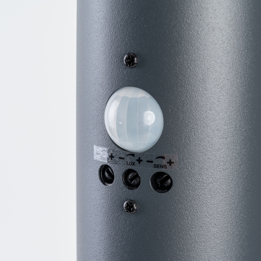 BRILAGI - Udendørslampe med bevægelsessensor ELIA 1xE27/20W/230V IP44 100 cm antracit