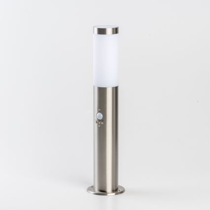 BRILAGI - Udendørslampe med bevægelsessensor ELIA 1xE27/20W/230V IP44 50 cm mat krom
