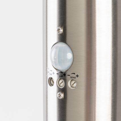 BRILAGI - Udendørslampe med bevægelsessensor ELIA 1xE27/20W/230V IP44 50 cm mat krom