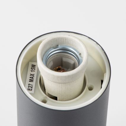 Brilagi - Udendørslampe med sensor NOVA 1xE27/15W/230V 40 cm IP44 antracit