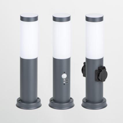 Brilagi - Udendørslampe med sensor NOVA 1xE27/15W/230V 40 cm IP44 antracit
