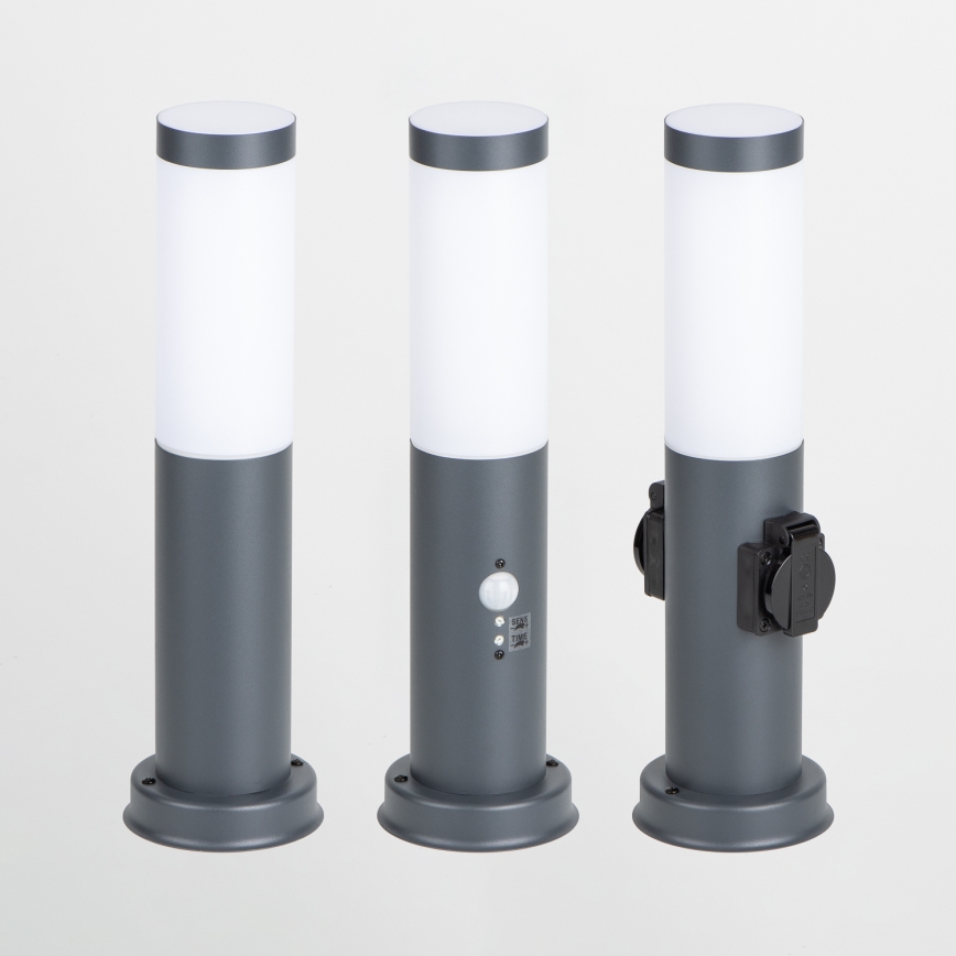 Brilagi - Udendørslampe med sensor NOVA 1xE27/15W/230V 40 cm IP44 antracit