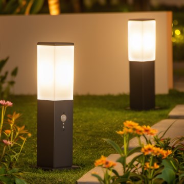 Brilagi - Udendørslampe med sensor NOVA 1xE27/15W/230V 40 cm IP44 antracit