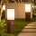 Brilagi - Udendørslampe med sensor NOVA 1xE27/15W/230V 40 cm IP44 brun