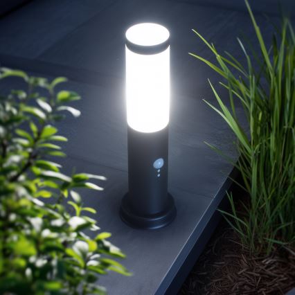 Brilagi - Udendørslampe med sensor NOVA 1xE27/15W/230V 40 cm IP44 sort
