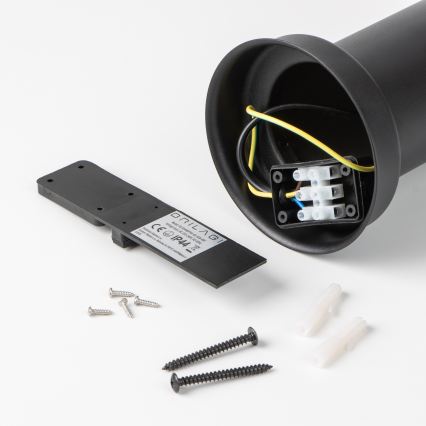 Brilagi - Udendørslampe med sensor NOVA 1xE27/15W/230V 40 cm IP44 sort
