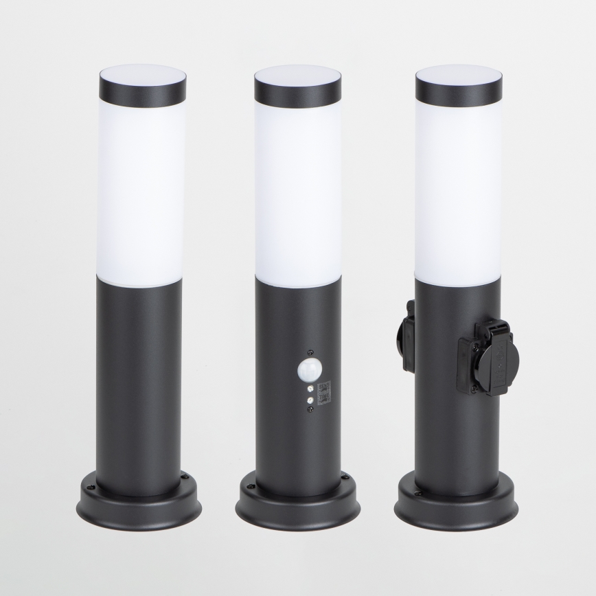 Brilagi - Udendørslampe med sensor NOVA 1xE27/15W/230V 40 cm IP44 sort