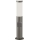 Brilagi - Udendørslampe med stikkontakt ELIA 1xE27/20W/230V IP44 50 cm mat krom