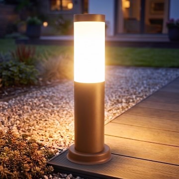 Brilagi - Udendørslampe NOVA 1xE27/15W/230V 40 cm IP44 brun