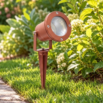 BRILAGI - Udendørslampe TERRA 1xGU10/50W/230V IP65 rustfarvet